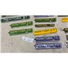Image 5 : Collection of Vintage Manitoba License Plate Year Tabs 1957-1970