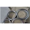 Image 6 : Chevrolet Motor Division Dog Dish Center Hubcaps and Chrome Trim Rings, 1966-1967, Two Sets of 4