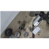 Image 10 : Vintage Automotive Parts Lot: Cragar Center Cap, Headlight Lenses, Bezels, Fan Blade