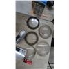 Image 2 : Vintage Automotive Parts Lot: Cragar Center Cap, Headlight Lenses, Bezels, Fan Blade