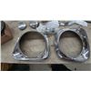 Image 8 : Vintage Automotive Parts Lot: Cragar Center Cap, Headlight Lenses, Bezels, Fan Blade