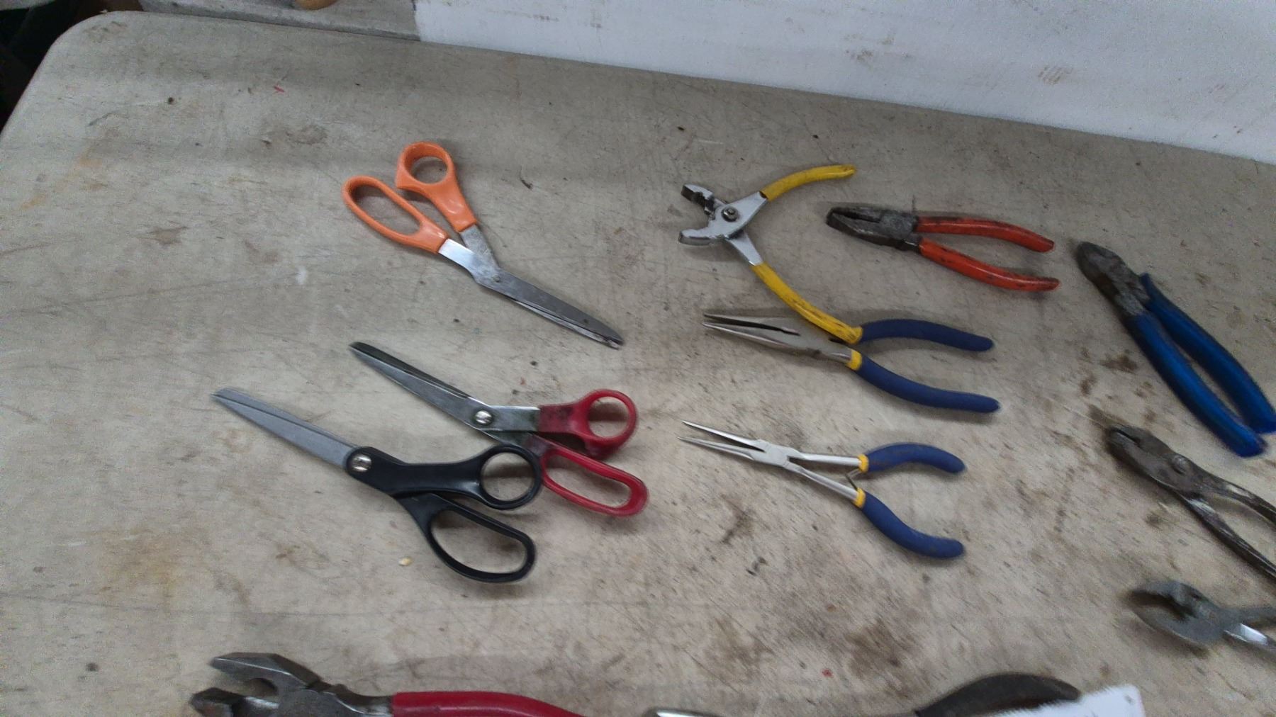 Assortment of Pliers Including Vise-Grip Locking Pliers, Slip-Joint ...