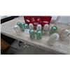Image 3 : Coca-Cola Crate with Bottles, Glass Jug with Handles, Assorted Glass Insulators