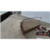 Image 3 : Vintage Wooden Toolbox with Valve Grinder, Spring Compressor, Lapping Sticks and Clover Compound
