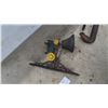 Image 2 : Cast Iron Wall-Mounted Tractor Dinner Bell, Hand Sickle with Wooden Handle