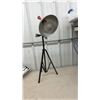Image 2 : Vintage Floodlight with Reflector on Tripod, Sylvania F15T8 Fluorescent Fixture, Padded Rests