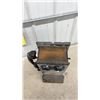 Image 5 : Northern Electric Wall-Mount Telephone, Wood Case, Handset, Crank, Dual Bells