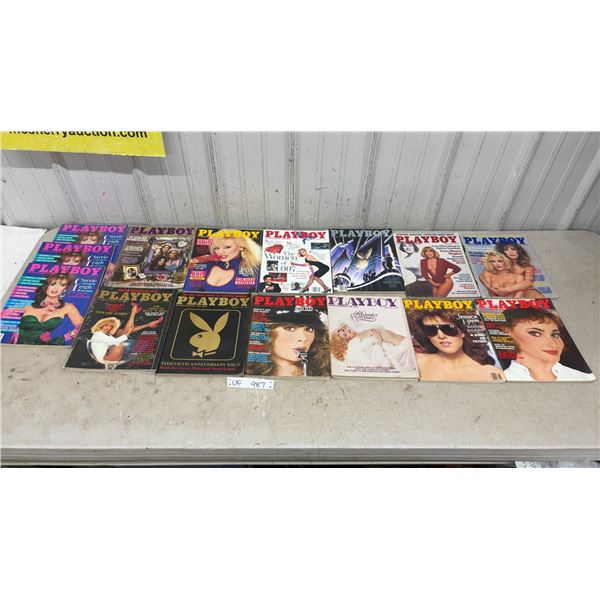 Collection of Playboy Magazines