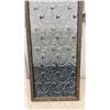 Image 4 : Framed Ombre Wave Relief Decorative Wall Art - 12” x 36”