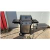 Image 1 : Broilmate 3-Burner Gas Grill with Thermometer, Side Shelves, Grill Brush and Weber Cover