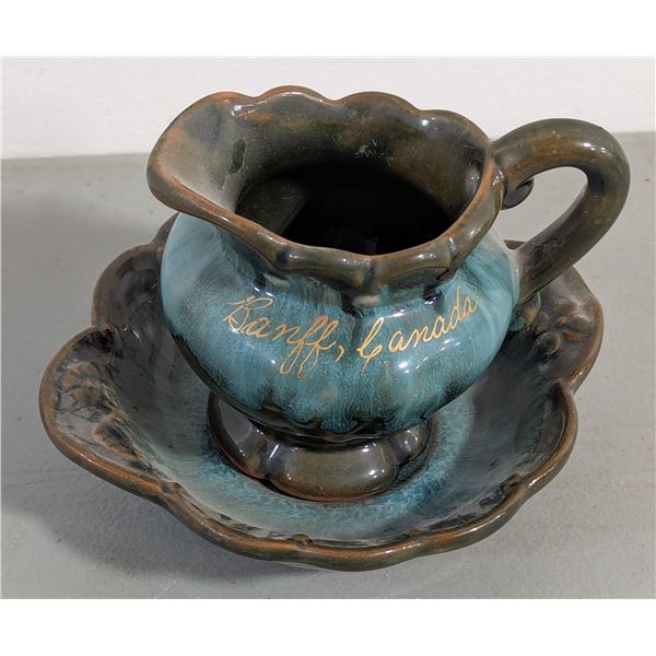 VTG McMaster Pottery Banff Souvenir Set