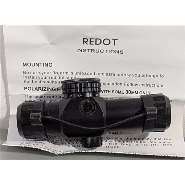Generic 30mm Red Dot Sight