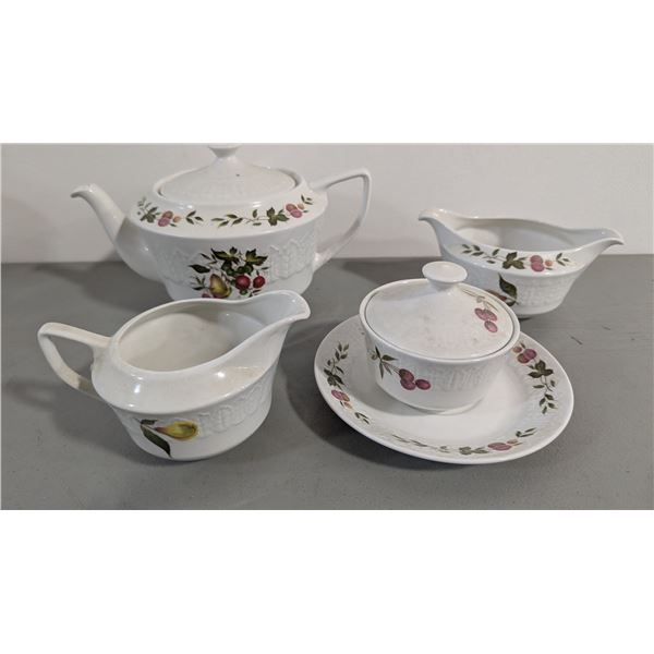 VTG Pontesa Valencia Ironstone Tea Set - Made in Spain