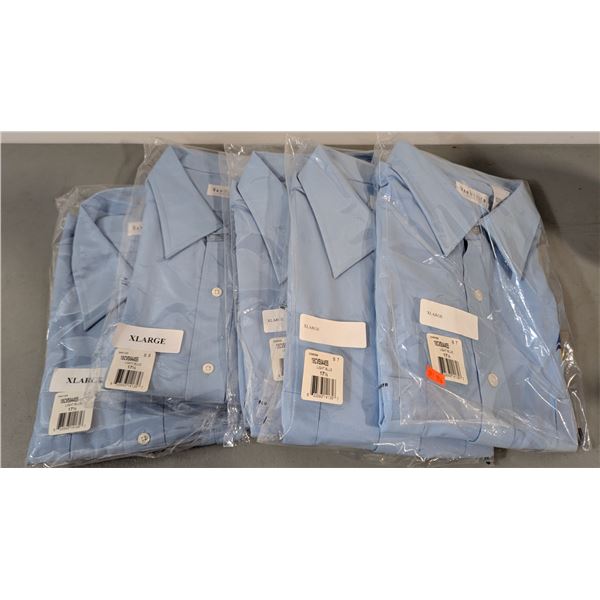 Lot of Five Van Heusen Men's Button Down Shirts