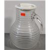 Image 1 : VTG Glass Pitcher Jug w/ Lid