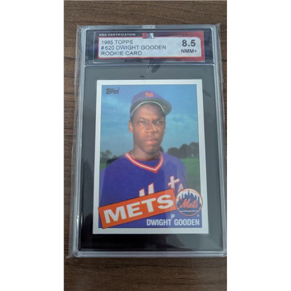 KSA 8.5 Dwight Gooden 1985 Topps #620 Rookie Card