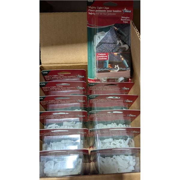 Bulk Lot of Mighty Light Clips - For String Lights