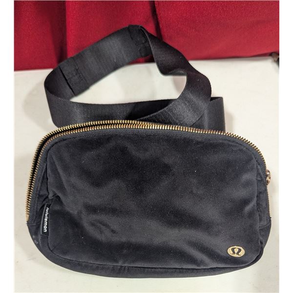 Black Lululemon Belt Bag / Crossbody Bag