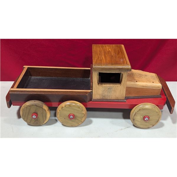 Handmade Wooden Toy Truck - A. Freschi, North Vancouver BC
