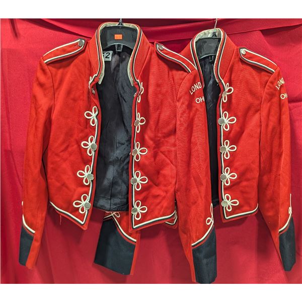 VTG Nissonger London Ohio Marching Band Uniform Jackets - Pair