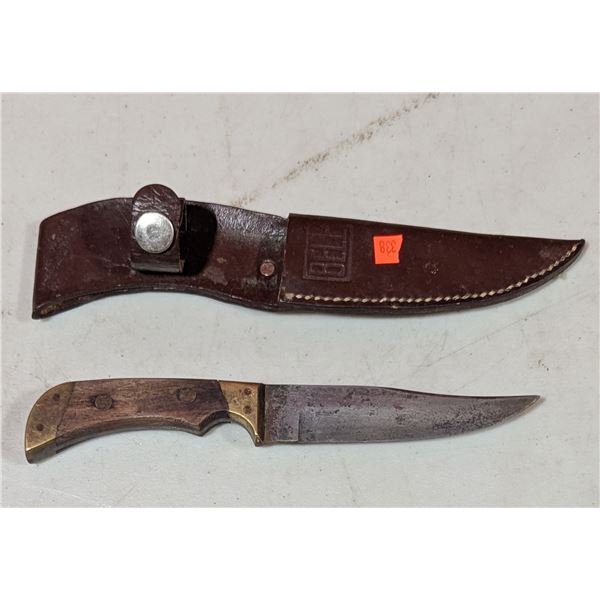 VTG "BELL" Hi-Carbon Fixed Blade Hunting Knife