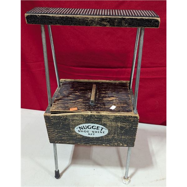 VTG "Nugget" Standing Shoe Shine Kit / Valet