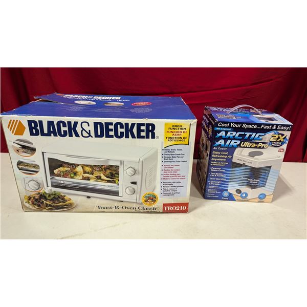 Black & Decker Toast R Oven & Arctic Air Ultra - Pro Air Cooler