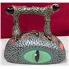 Image 1 : Handcrafted Dragon / Reptile Eye Hard-Shell Purse