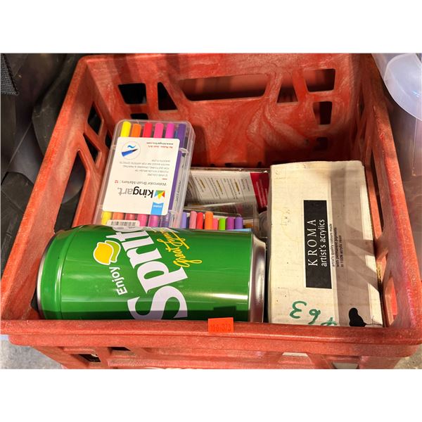 UPDATED** Variety Lot w/ Pacific Northwest Coast Style Wall Art, Sprite Decorative Tin, & More