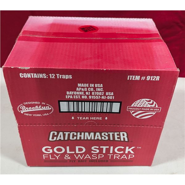 Bulk Lot of Catchmaster Gold Stick Fly & Wasp Traps