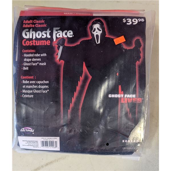 Fun World Scream Ghost Face Costume - Adult Sizing