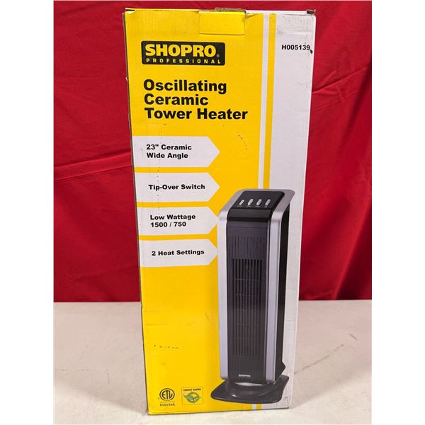 Shopro Oscillating Ceramic Tower Heater