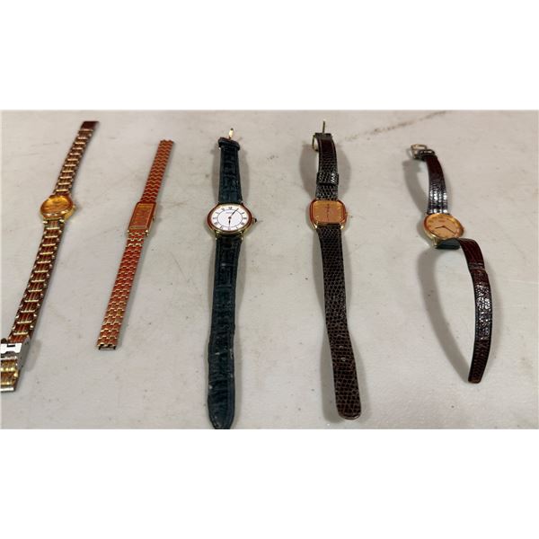 Lot of Five VTG Women's Seiko Watches
