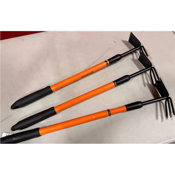 Lot of Three Holland Greenhouse Telescopic Culti-Hoes