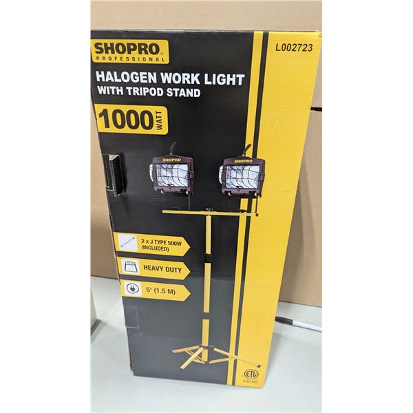 Shopro Halogen Work Light Tripod