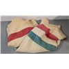 Image 1 : VTG striped throw blanket