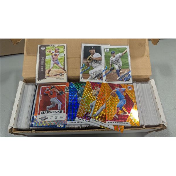 Bulk Lot Modern MLB Baseball Cards w/ Rookies, Inserts & Parallels