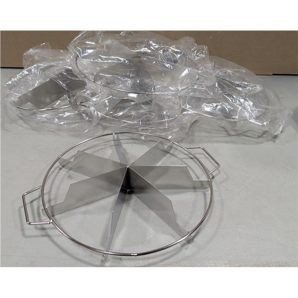 Lot of Five Pie Cutters