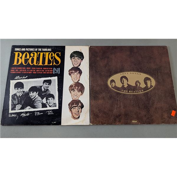 VTG Beatles Love Songs 2LP & Unofficial Songs and Pictures LP