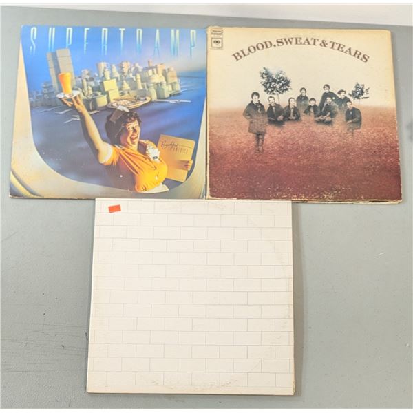 VTG Pink Floyd, Supertramp & Blood, Sweat & Tears Vinyl LPs