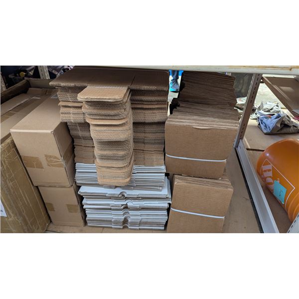 Bulk Assorted Cardboard Packing & Shipping Supplies