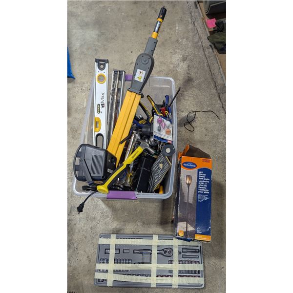 Stanley FatMax Level, Socket Set & Assorted Hand / Power Tools