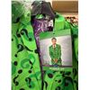 Image 3 : 2 The Riddler Costumes: Child Large & Adult Large