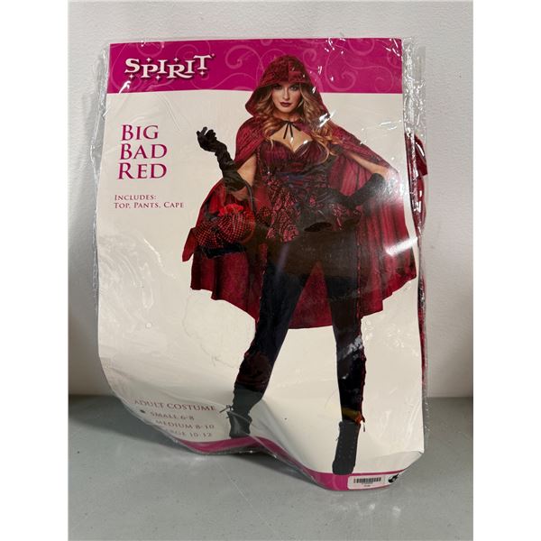 Spirit Big Bad Red Costume Size Small