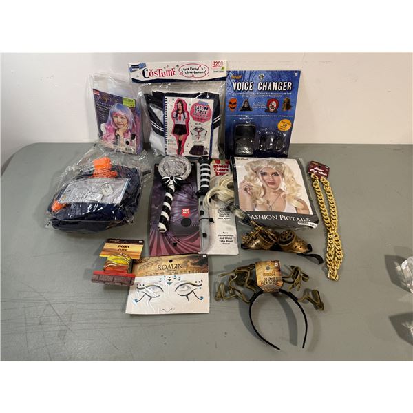 Assorted Costume Accessories & Sailor Costume
