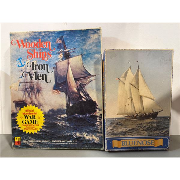 2 Vintage Nautical Themed Games