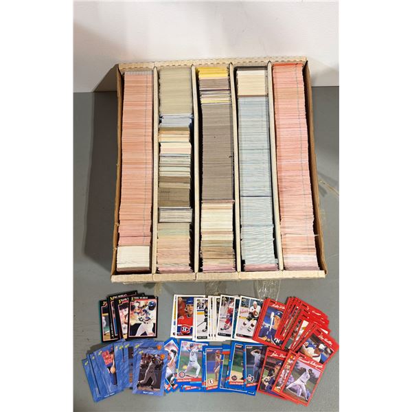 Assorted Sports Cards: Hockey & Baseball