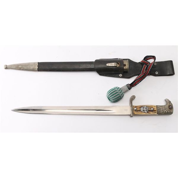 German Third Reich "SD" Police Bayonet.