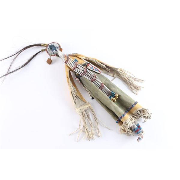 Plains Indian Beaded Doll