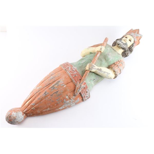 Hand Carved Boat Figure Head